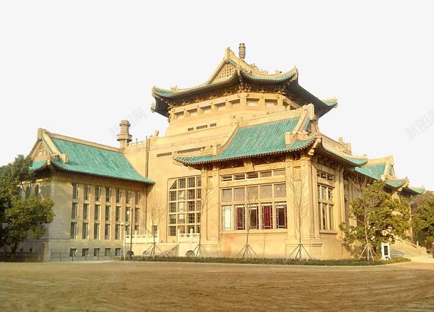 著名景点武汉大学png免抠素材_新图网 https://ixintu.com 旅游景区 景点 武汉大学 著名景点