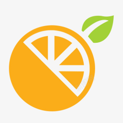 橘子标志创意橘子logo图标高清图片