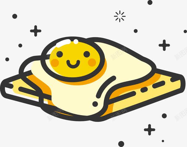 mbe风格卡通装饰鸡蛋吐司图标png_新图网 https://ixintu.com mbe风格 卡通 可爱图标 图标 甜品 矢量png 蛋蛋卡通 装饰 金蛋吐司 面包 食物