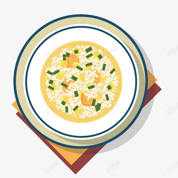 精致卡通食物炒饭矢量图eps免抠素材_新图网 https://ixintu.com 卡通 小清新 彩色 炒饭 盘装 简约 精致 美食 食物 餐厅 矢量图