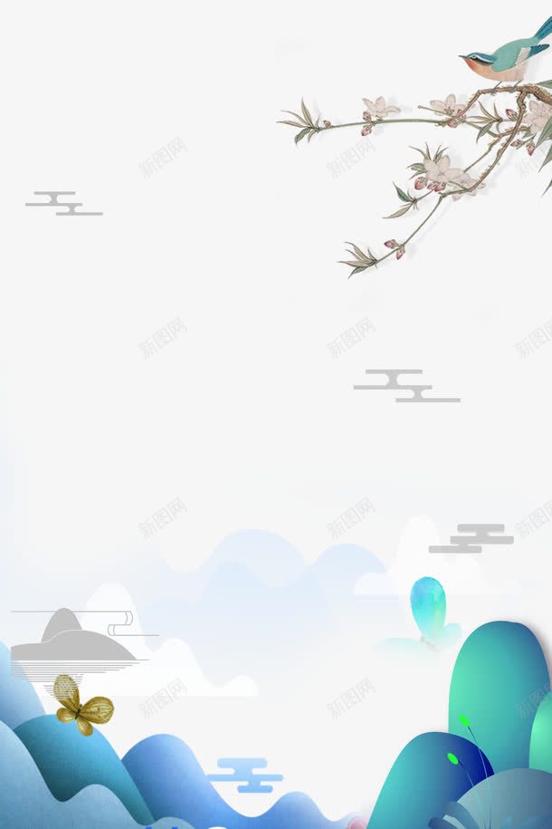 清明节春游来了踏青小报png免抠素材_新图网 https://ixintu.com 卡通 春天 春游来了 海报装饰 清明节小报 绿色家园 踏青小报 风景装饰