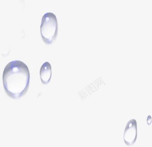 春天手绘清新水滴png免抠素材_新图网 https://ixintu.com 春天 水滴 清新