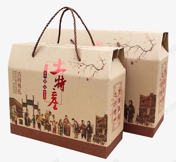 土特产山珍野生菌包装盒png免抠素材_新图网 https://ixintu.com 包装盒 土特产 土特产包装 山珍 干货 手提盒 本地 礼品盒 野生菌
