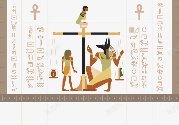 古老的埃及文明文字矢量图ai免抠素材_新图网 https://ixintu.com 古埃及 埃及 埃及文字 埃及文明 矢量png 考古 矢量图