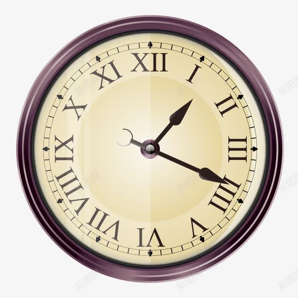 手绘罗马数字时钟图案png免抠素材_新图网 https://ixintu.com 卡通闹钟 手绘时钟 时钟 机械表 生活用品 简约 罗马数字 计时 钟表