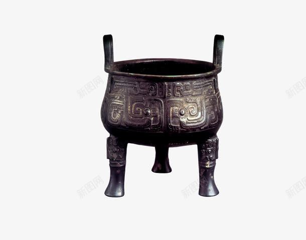 中国风黑色鼎png免抠素材_新图网 https://ixintu.com 中国风 公司 画册 黑色鼎