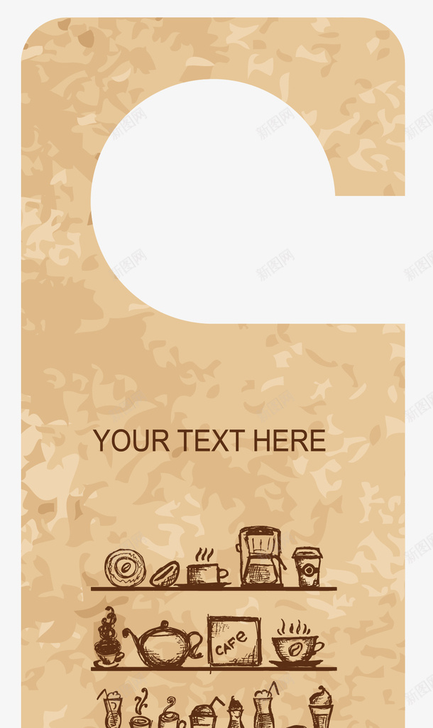 公司牛皮纸名片矢量图ai_新图网 https://ixintu.com 公司形象 名片设计 牛皮纸 矢量图