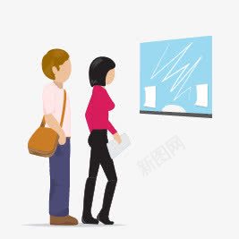 卡通大学生png免抠素材_新图网 https://ixintu.com 上课 书包 卡通 学生 教室