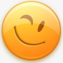 笑脸眨眼情感表情符号面对林图标png_新图网 https://ixintu.com emoticon emotion face smiley wink 情感 眨眼 笑脸 表情符号 面对
