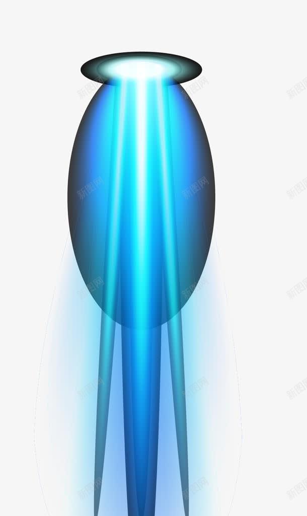 蓝光光效png免抠素材_新图网 https://ixintu.com 光效 光波 商务背景 圆 直射 科技 背景 蓝光