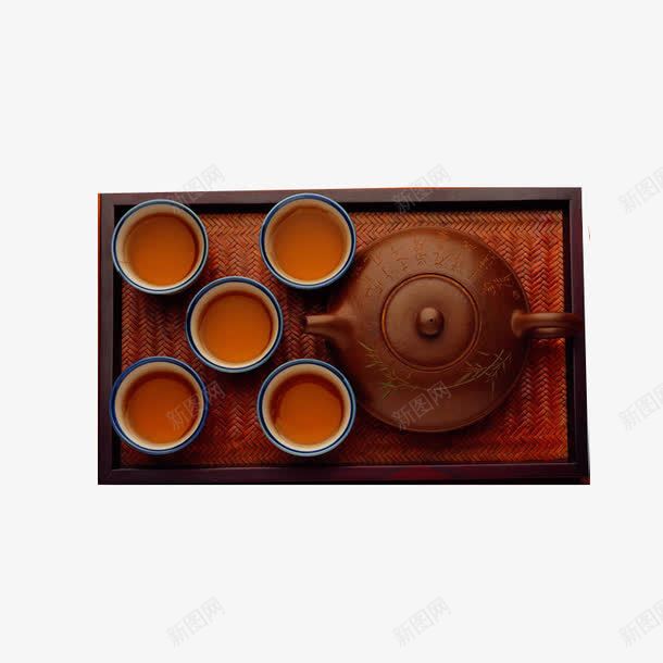 复古茶具png免抠素材_新图网 https://ixintu.com 中国茶文化茶茶艺茶道茶壶古色古香 大茶壶 杯子 茶壶 茶盖 茶身 茶道用具