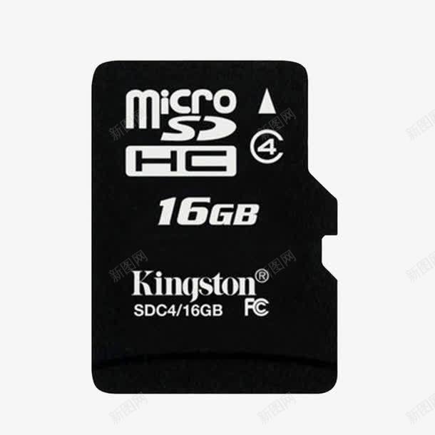 16GB黑色TF内存卡png免抠素材_新图网 https://ixintu.com 16GB TF卡 tf卡 产品实物图 内存卡 记忆卡 黑色
