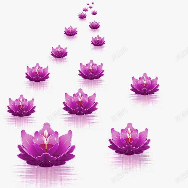 中元节紫色莲花灯紫色莲花psd免抠素材_新图网 https://ixintu.com PNG透明底色 中元元 中元节紫色莲花灯下载 佛灯 卫塞节 大图免下载 点灯浴佛 紫色莲花灯 紫色莲花灯免费下载 装饰图