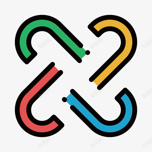链接图标png_新图网 https://ixintu.com UI图标 h5图标 图标 扁平化UI 游戏UI 界面UI 网页UI 链接