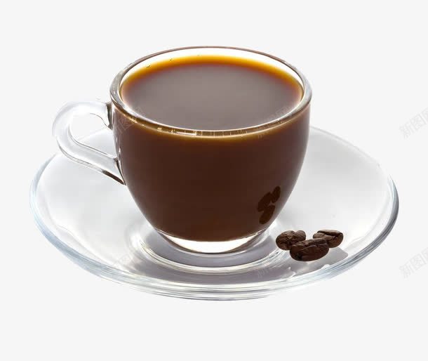 玻璃杯里的咖啡png免抠素材_新图网 https://ixintu.com coffee 冲饮 卡布基诺 咖啡 抵抗困意 振奋精神 提神 热的 热饮 玻璃杯 苦的 饮料