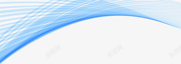 蓝色柔和线条png免抠素材_新图网 https://ixintu.com 弧度线 柔和曲线 柔和线条 波浪线 线条 装饰曲线 飘逸曲线