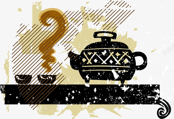 中国风茶文化店铺艺术图案矢量图ai免抠素材_新图网 https://ixintu.com 中国风 中国风茶文化店铺艺术图案 店铺艺术图案 茶文化 矢量图