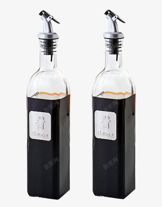 分装酱油瓶png免抠素材_新图网 https://ixintu.com 厨房调味瓶 真空酱油瓶 细长酱油瓶 酱油瓶