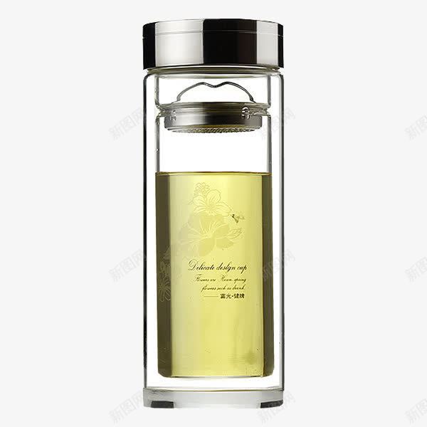 装茶水的保温杯png免抠素材_新图网 https://ixintu.com 带盖茶杯 泡茶水壶 滤网玻璃杯 玻璃保温杯 茶水保温杯 茶水杯子