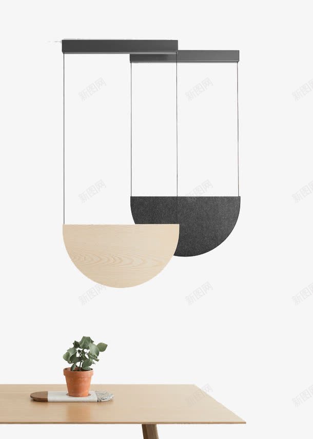 桌子上的盆栽png免抠素材_新图网 https://ixintu.com 家具 木桌 桌子 盆栽