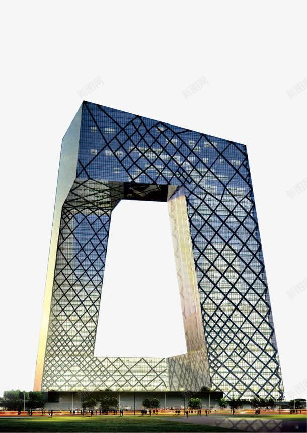 CCTV中央电视台主体大楼png免抠素材_新图网 https://ixintu.com cctv 中央 主体 大楼 电视台