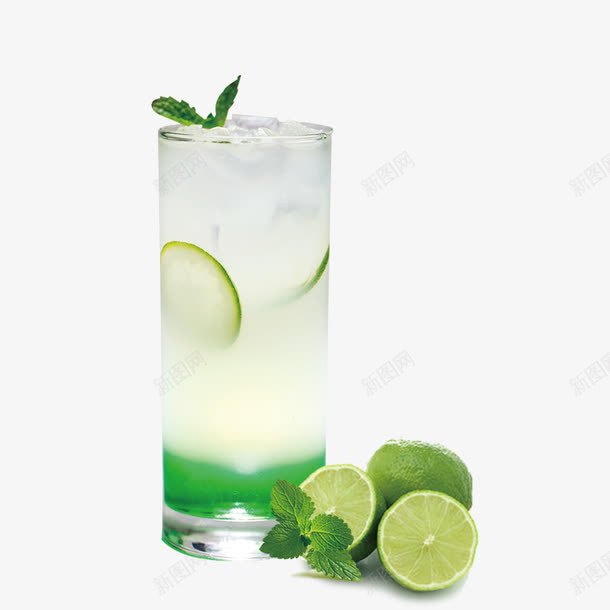 翡翠柠檬薄荷蜜png免抠素材_新图网 https://ixintu.com 冰茶 奶茶 翡翠柠檬薄荷蜜
