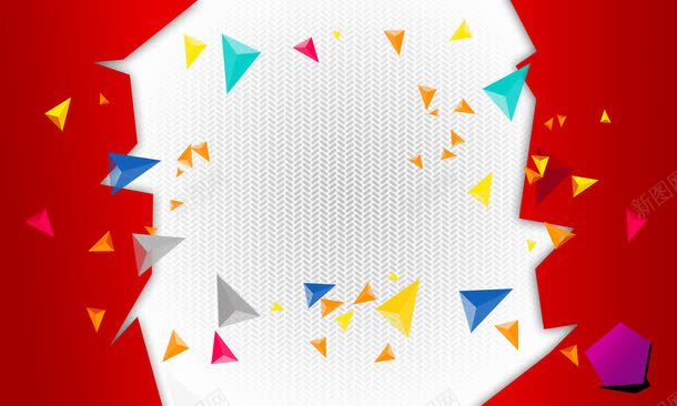背景装饰图案红色不规则图形png免抠素材_新图网 https://ixintu.com 不规则图形 碎片 红色 背景装饰图案