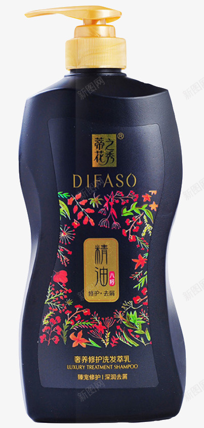 蒂花之秀奢养修护洗发萃乳深润去屑700gpng免抠素材_新图网 https://ixintu.com 产品实物 奢养修护 洗发水 蒂花之秀