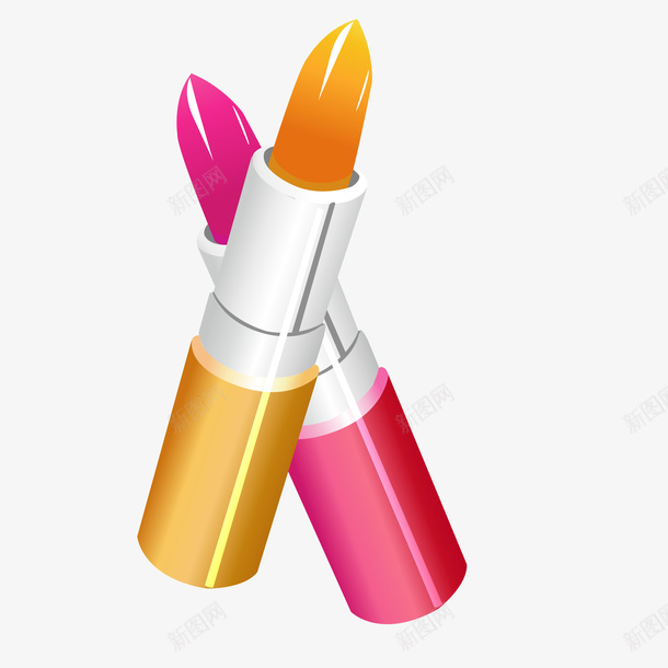 女性化妆品口红png免抠素材_新图网 https://ixintu.com 卡通 口红设计 唇彩 女性化妆品 彩妆