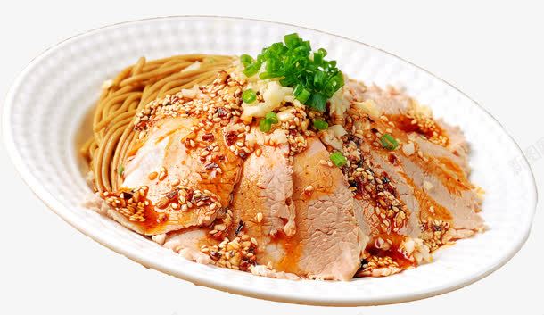 开胃小菜香辣白肉png免抠素材_新图网 https://ixintu.com 开胃小菜 白肉 美味 美味白肉 蒜泥 辣面 香辣