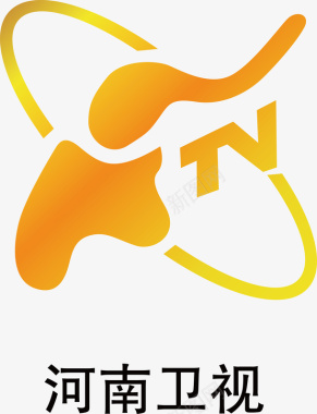 河南卫视logo矢量图图标图标