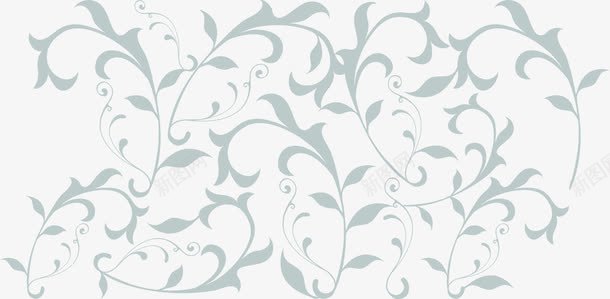 简约欧式植物暗纹矢量图ai免抠素材_新图网 https://ixintu.com 图案 欧式 欧式暗纹 简约 装饰 矢量图