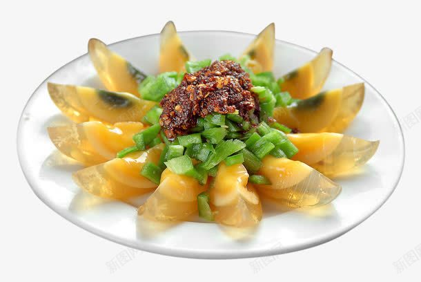端午节食物皮蛋松花蛋png免抠素材_新图网 https://ixintu.com 松花蛋 皮蛋 端午节食物 青椒皮蛋