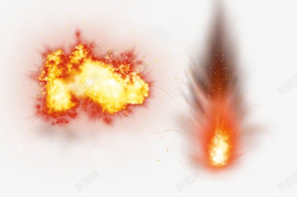 浓烟烈火爆炸飞溅png免抠素材_新图网 https://ixintu.com 火焰 火红 火苗 炭火 热烈 燃烧 爆炸 碳火 节日 飞溅