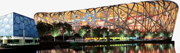 中国鸟巢建筑png免抠素材_新图网 https://ixintu.com 产品实物 北京城市 建筑物 水立方 鸟巢图 鸟巢装饰