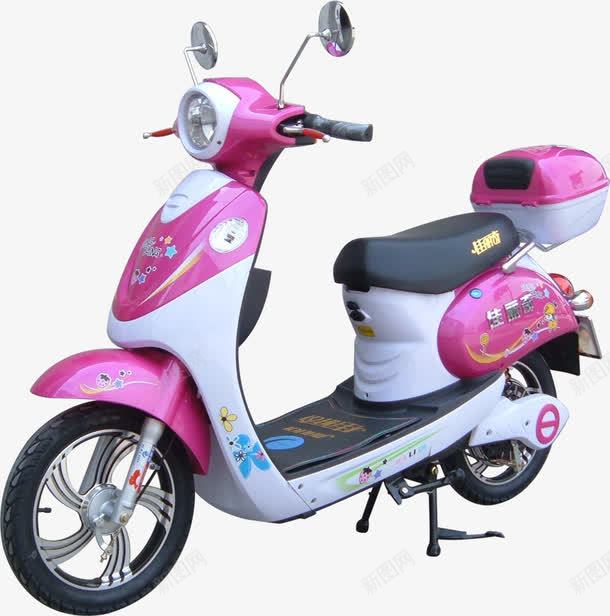 电动车png免抠素材_新图网 https://ixintu.com 交通工具 助力车 电动车 电瓶车 踏板车