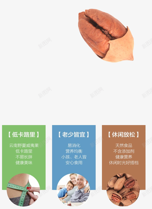 长寿果碧根果山核桃香脆果仁奶油png免抠素材_新图网 https://ixintu.com 休闲放松 低卡路里 天然 美味 老少皆宜 长寿果 长寿果碧根果山核桃香脆果仁奶油味一颗果仁免费下载