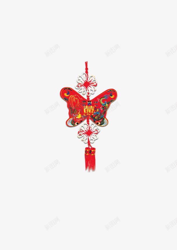 同心结png免抠素材_新图网 https://ixintu.com 同心结 喜庆 新年