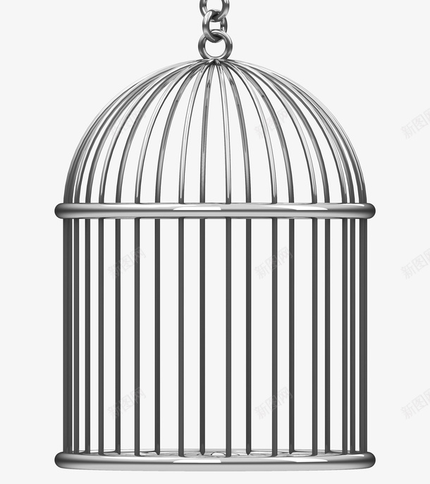 银色卡通鸟笼png免抠素材_新图网 https://ixintu.com 免抠图 卡通鸟笼 抠图 插画 装饰图 银色鸟笼