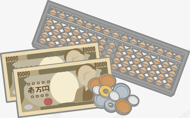 硬币纸币和算盘手绘图png免抠素材_新图网 https://ixintu.com 手绘图 硬币 简图 算盘 算账 纸币 计算 金钱