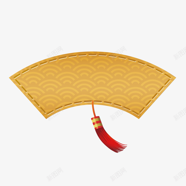 金色圆弧标签矢量图ai免抠素材_新图网 https://ixintu.com 圆弧 平面 弧度 祥云 红色喜庆 设计 金色 矢量图