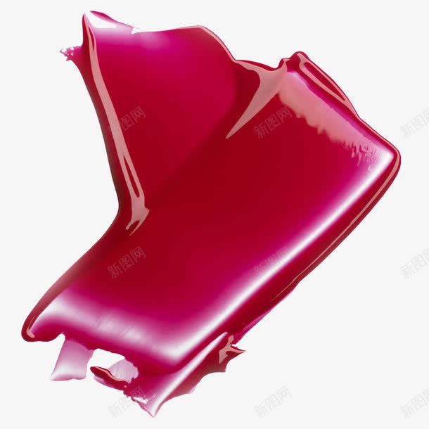 口红痕迹png免抠素材_新图网 https://ixintu.com 化妆 化妆品 口红 彩妆 红色 膏体