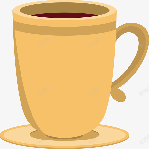 陶瓷杯茶饮矢量图ai免抠素材_新图网 https://ixintu.com 可口 杯子 盘子 茶饮 陶瓷 饮品 饮料 矢量图