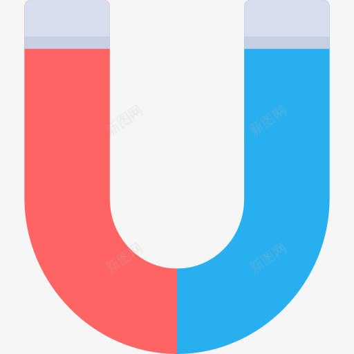 吸收磁铁png免抠素材_新图网 https://ixintu.com 卡通 实物 强力 磁铁