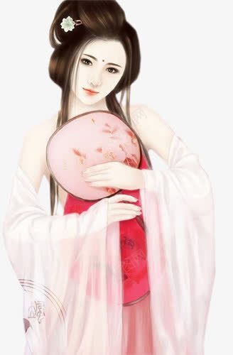 穿着轻衣薄纱的古典美人png免抠素材_新图网 https://ixintu.com 古典 穿着 美人 薄纱