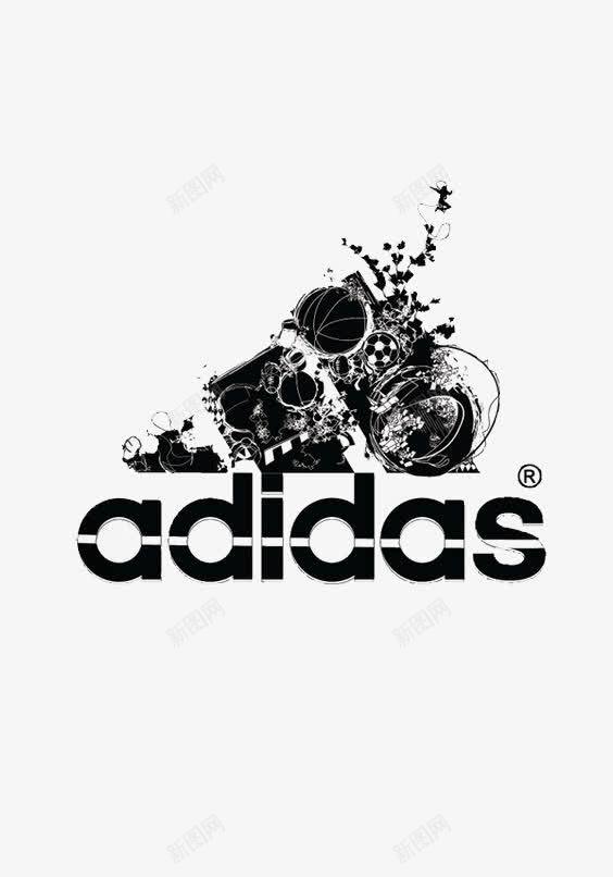 Adidas运动品牌png免抠素材_新图网 https://ixintu.com 球鞋海报 篮球鞋 运动鞋 阿迪达斯 阿迪达斯标志