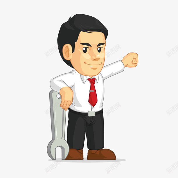 卡通维修工人矢量图ai免抠素材_新图网 https://ixintu.com 4s店 人物设计 保养 改装 汽车维修 汽车维护 维护 矢量图