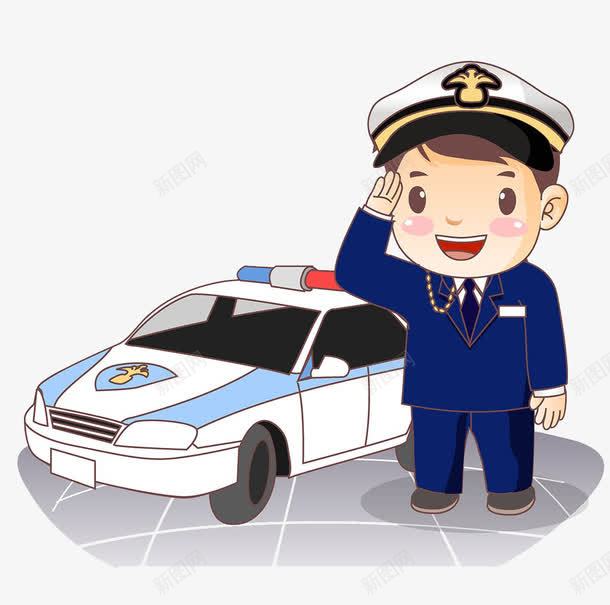 敬礼的警察png免抠素材_新图网 https://ixintu.com 卡通手绘 奉献 对党忠诚 尊敬 报效祖国 效忠 敬礼 敬礼手势 爱国 爱国漫画 立正敬礼 警察