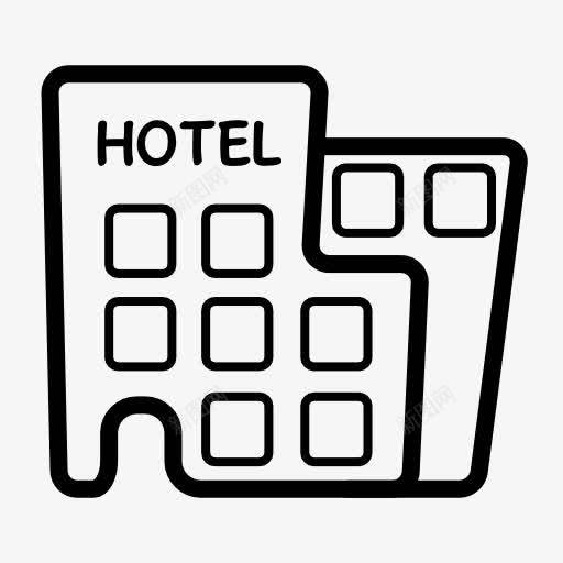 hotel3png免抠素材_新图网 https://ixintu.com hotel 大楼 旅馆 酒店