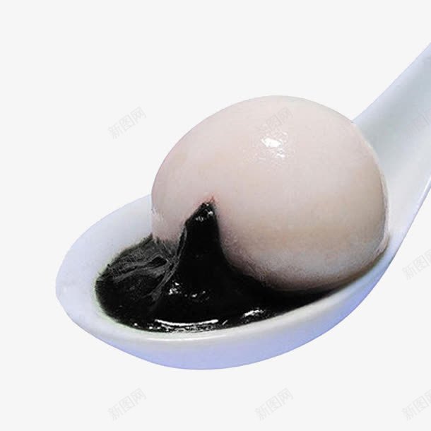 黑芝麻汤圆png免抠素材_新图网 https://ixintu.com PNG 元宵节 汤圆 美味 黑芝麻